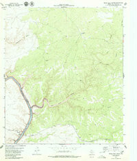 PECOS HIGH BRIDGE, TX HISTORICAL MAP GEO