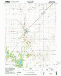 RAYMOND, IL HISTORICAL MAP GEOPDF 7.5X7.