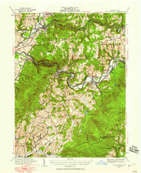 NEW FLORENCE, PA HISTORICAL MAP GEOPDF 1