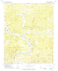 BOSWELL, AR HISTORICAL MAP GEOPDF 7.5X7.