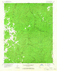 JACKS GAP, GA HISTORICAL MAP GEOPDF 7.5X