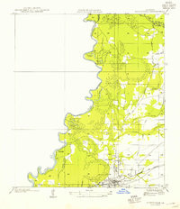 MERRYVILLE NORTH, LA-TX HISTORICAL MAP G