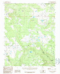 AGUA FRIA PEAK, NM HISTORICAL MAP GEOPDF