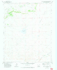 SEVEN LAKES RESERVOIR, CO HISTORICAL MAP
