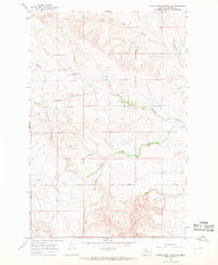 LITTLE SHEEP MOUNTAIN, MT HISTORICAL MAP