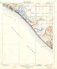 SEAL BEACH, CA HISTORICAL MAP GEOPDF 7.5