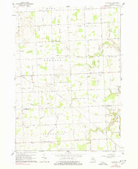 ROSEBURG, MI HISTORICAL MAP GEOPDF 7.5X7