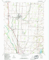 ASHVILLE, OH HISTORICAL MAP GEOPDF 7.5X7