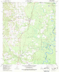 ANGIE, LA-MS HISTORICAL MAP GEOPDF 7.5X7