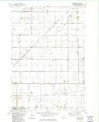 EVERDELL, MN HISTORICAL MAP GEOPDF 7.5X7