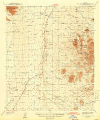 PALO ALTO RANCH, AZ HISTORICAL MAP GEOPD