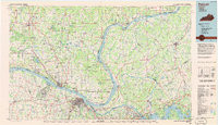 PADUCAH, KY-IL HISTORICAL MAP GEOPDF 30X