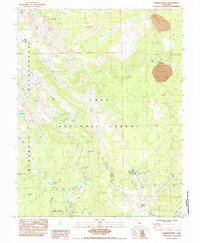 MAMMOTH MOUNTAIN, CA HISTORICAL MAP GEOP