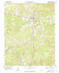 PITTSBORO, NC HISTORICAL MAP GEOPDF 7.5X