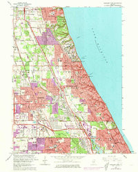 HIGHLAND PARK, IL HISTORICAL MAP GEOPDF