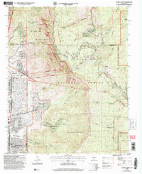SANDIA CREST, NM HISTORICAL MAP GEOPDF 7