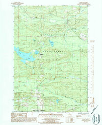 RALPH, MI HISTORICAL MAP GEOPDF 7.5X7.5