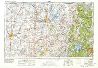 ENID, OK-KS HISTORICAL MAP GEOPDF 1X2 GR