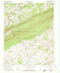 STAFFORDSVILLE, VA HISTORICAL MAP GEOPDF