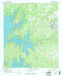 DADEVILLE, AL HISTORICAL MAP GEOPDF 7.5X