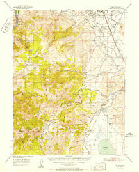MOUNT ROSE, NV HISTORICAL MAP GEOPDF 15X