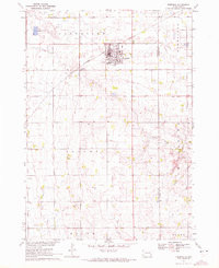 FREEMAN, SD HISTORICAL MAP GEOPDF 7.5X7.