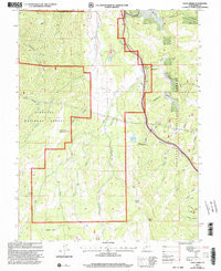 YOGO CREEK, UT HISTORICAL MAP GEOPDF 7.5