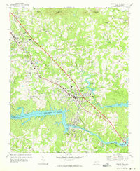 GRANITE FALLS, NC HISTORICAL MAP GEOPDF