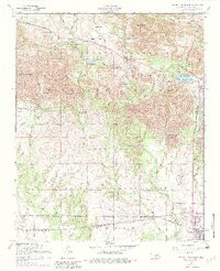 QUANAH MOUNTAIN, OK HISTORICAL MAP GEOPD