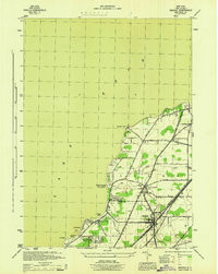 ANGOLA, NY HISTORICAL MAP GEOPDF 7.5X7.5