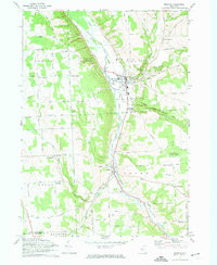 MORAVIA, NY HISTORICAL MAP GEOPDF 7.5X7.