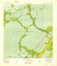 BLACKWATER SOUND, FL HISTORICAL MAP GEOP