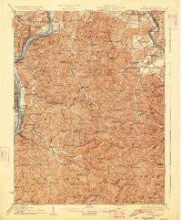 BELLEVILLE, WV-OH HISTORICAL MAP GEOPDF