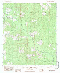 BIG SWAMP, MS HISTORICAL MAP GEOPDF 7.5X