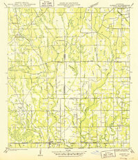 ALBANY, LA HISTORICAL MAP GEOPDF 7.5X7.5