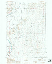 BADGER BASIN, WY-MT HISTORICAL MAP GEOPD