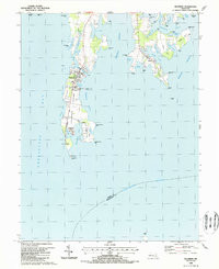 TILGHMAN, MD HISTORICAL MAP GEOPDF 7.5X7