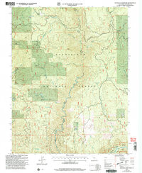 DUCKWALL MOUNTAIN, CA HISTORICAL MAP GEO