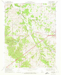 HALLTOWN, MO HISTORICAL MAP GEOPDF 7.5X7