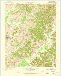 WHITESVILLE, KY HISTORICAL MAP GEOPDF 7.