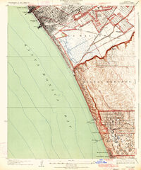 VENICE, CA HISTORICAL MAP GEOPDF 7.5X7.5