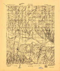 MINCO, OK HISTORICAL MAP GEOPDF 15X15 GR