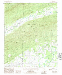 GRAVELLY, AR HISTORICAL MAP GEOPDF 7.5X7