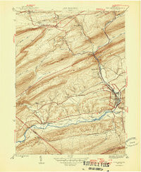 PINE GROVE, PA HISTORICAL MAP GEOPDF 7.5