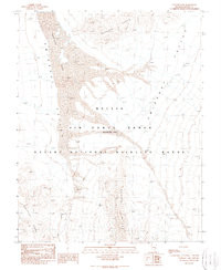 PAPOOSE LAKE, NV HISTORICAL MAP GEOPDF 7