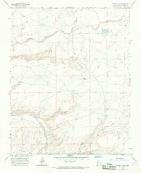 TANNER LAKE, NM HISTORICAL MAP GEOPDF 7.