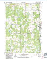 PITTSVILLE, WI HISTORICAL MAP GEOPDF 7.5
