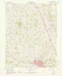 JACKSON, MO HISTORICAL MAP GEOPDF 7.5X7.