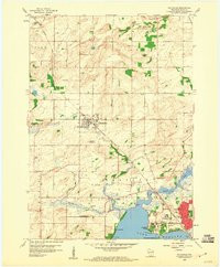 WAUNAKEE, WI HISTORICAL MAP GEOPDF 7.5X7