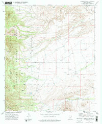 HARRISON CANYON, AZ HISTORICAL MAP GEOPD